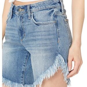 Joe's Jeans Light Blue Frayed Jean Shorts